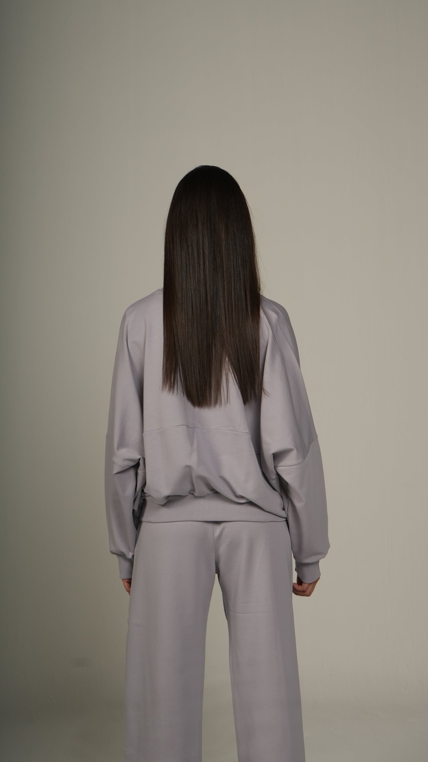 Zip-up relaxed co-ord set
