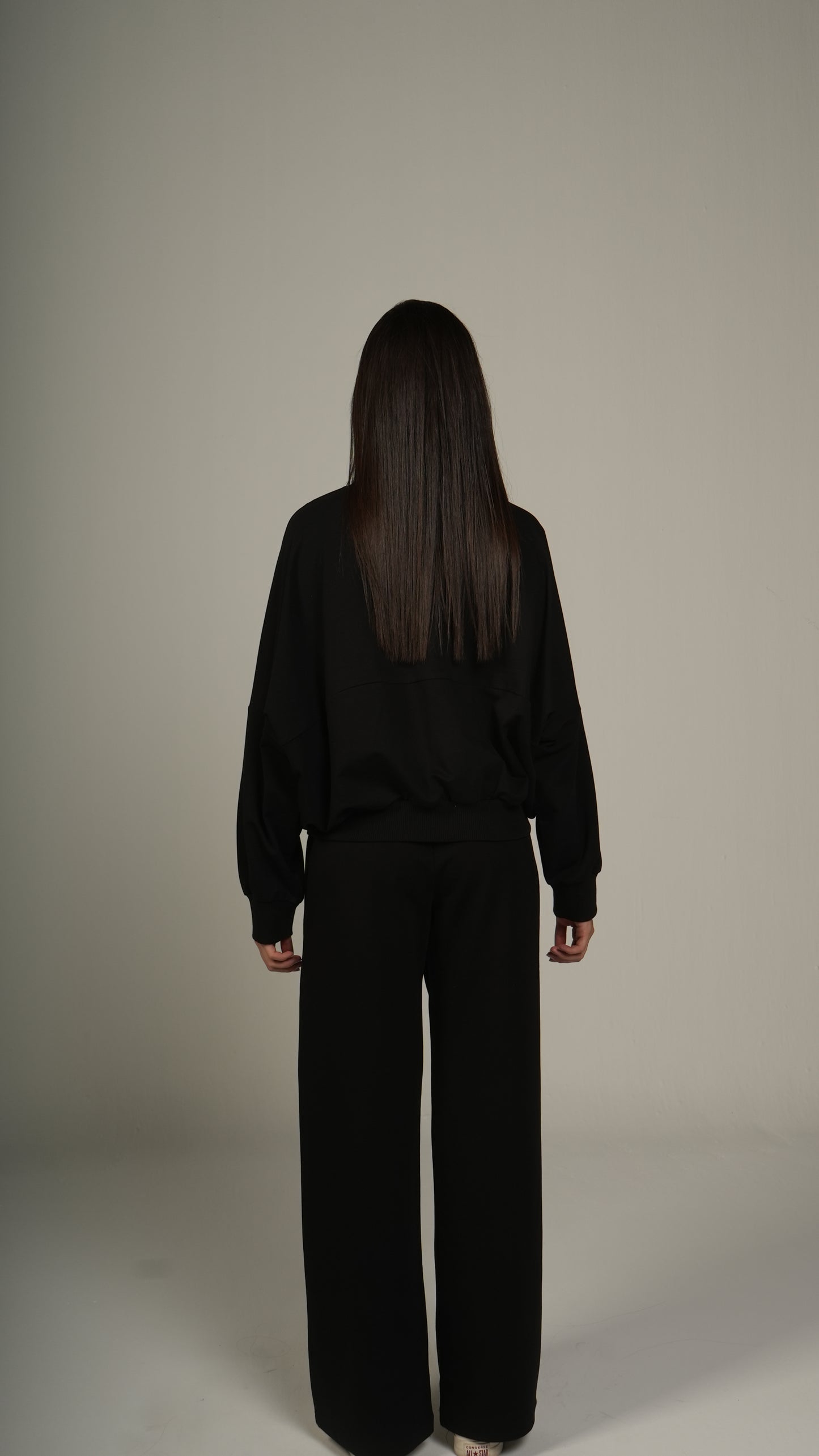 Zip-up relaxed co-ord set